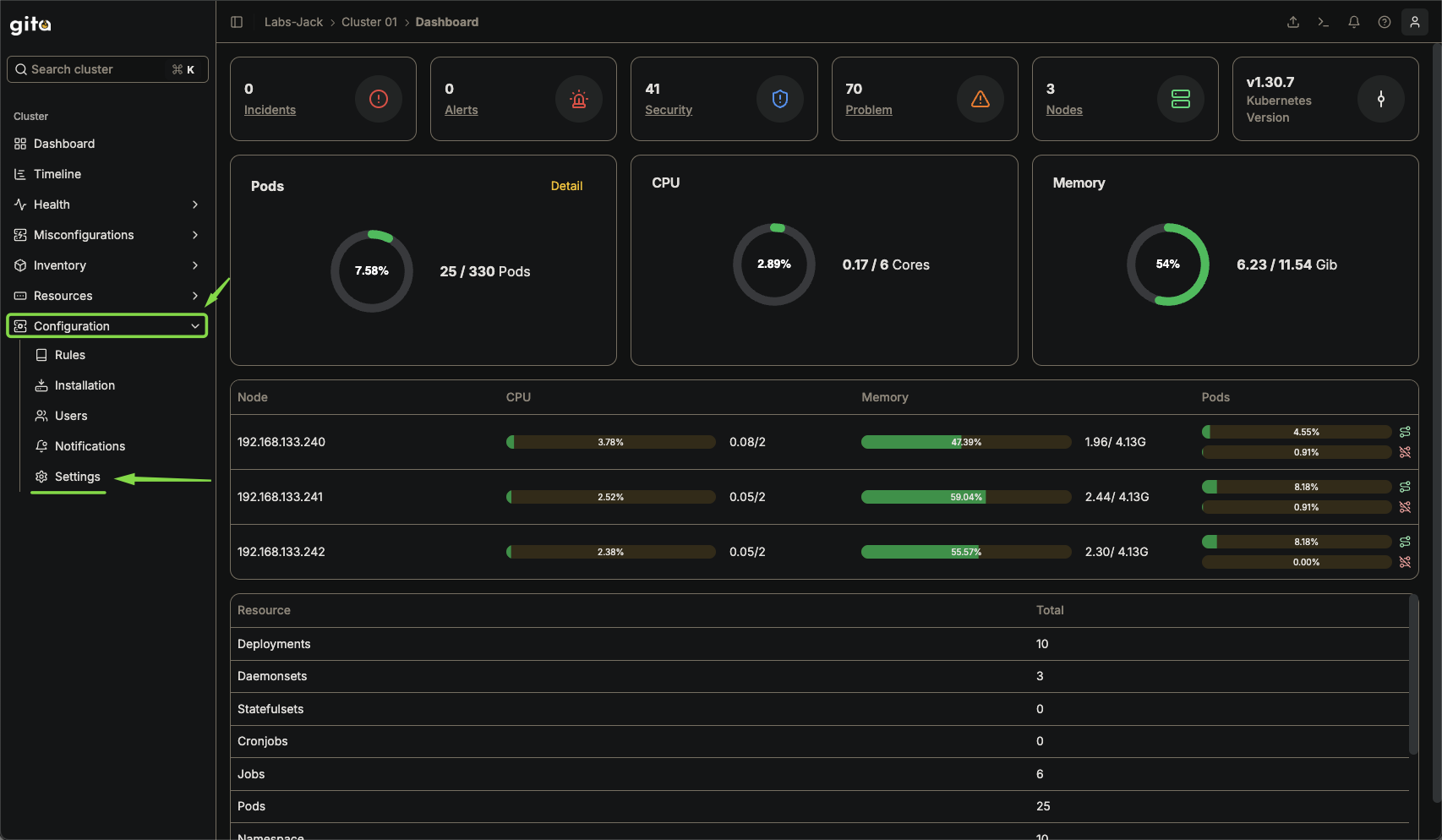 Criação da Configuração do Proxy