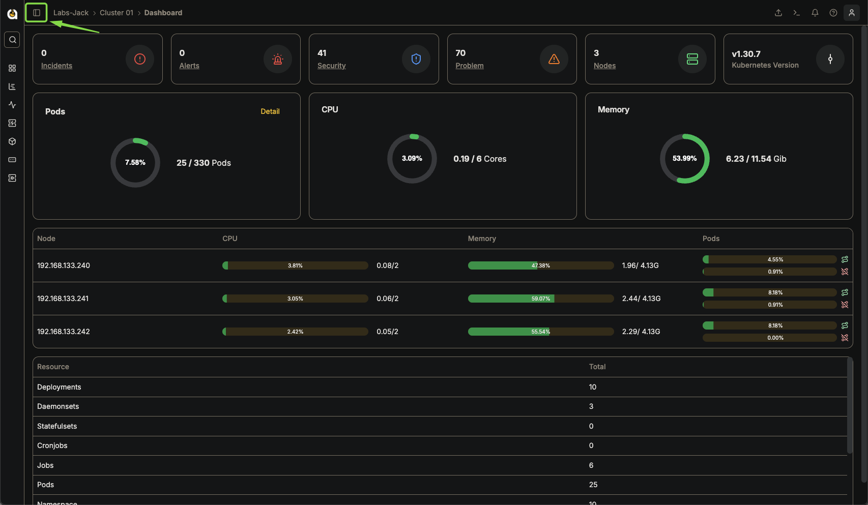 Acessando Configuration Rules
