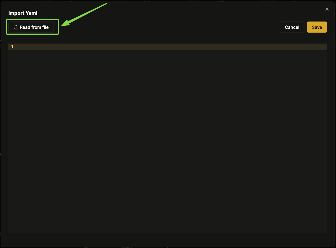Import Method Choice